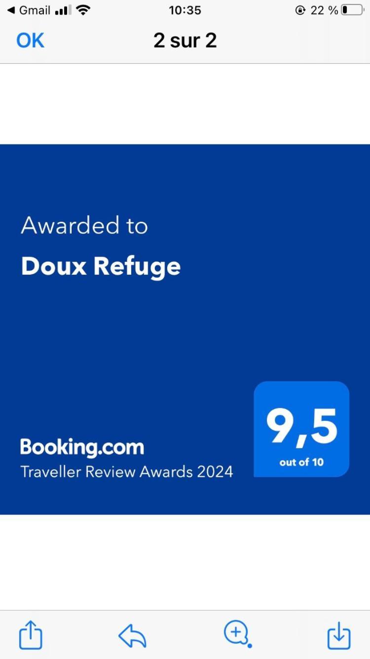 Doux Refuge Avec Terrasse Parking Gratuit Apartment Beblenheim Bagian luar foto